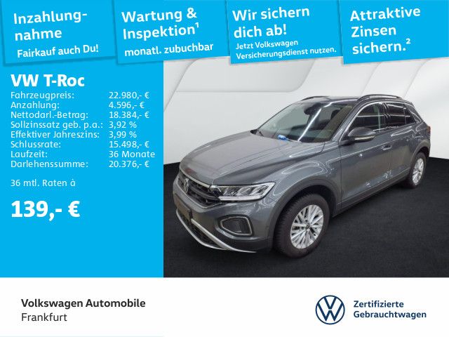 Volkswagen T-Roc 1.0 TSI Life LED MirrorLink DAB VC