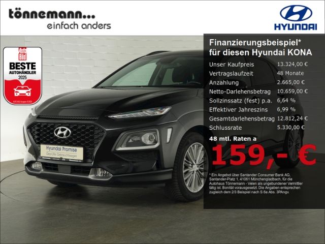 KONA T-GDi TREND+VOLL-LED+NAVI+RÜCKFAHRKAMERA+NE