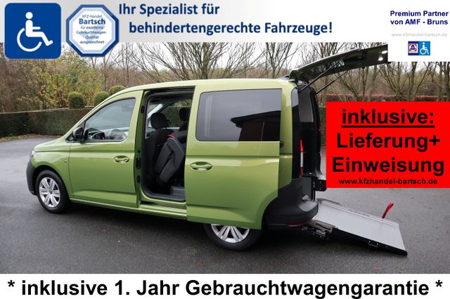 Volkswagen Caddy 1,5TSI DSG*rollstuhlgerecht*Wenderampe*