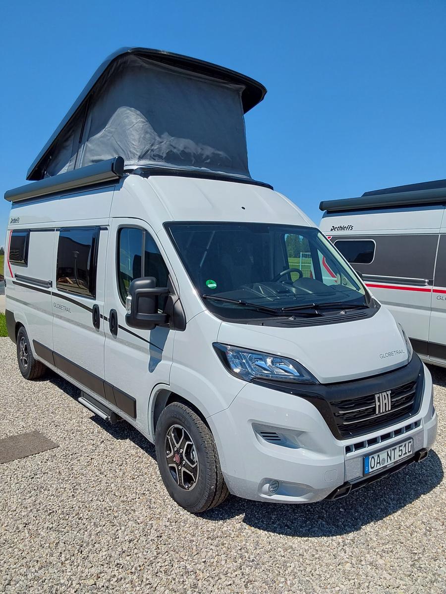 Dethleffs Globetrail Classic 600 DR Fiat Aut. & Aufstelld.
