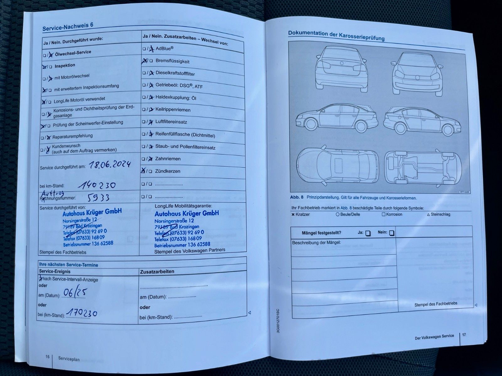 Fahrzeugabbildung Volkswagen Golf Sportsvan VII Comfortline DSG Xenon Pano AC