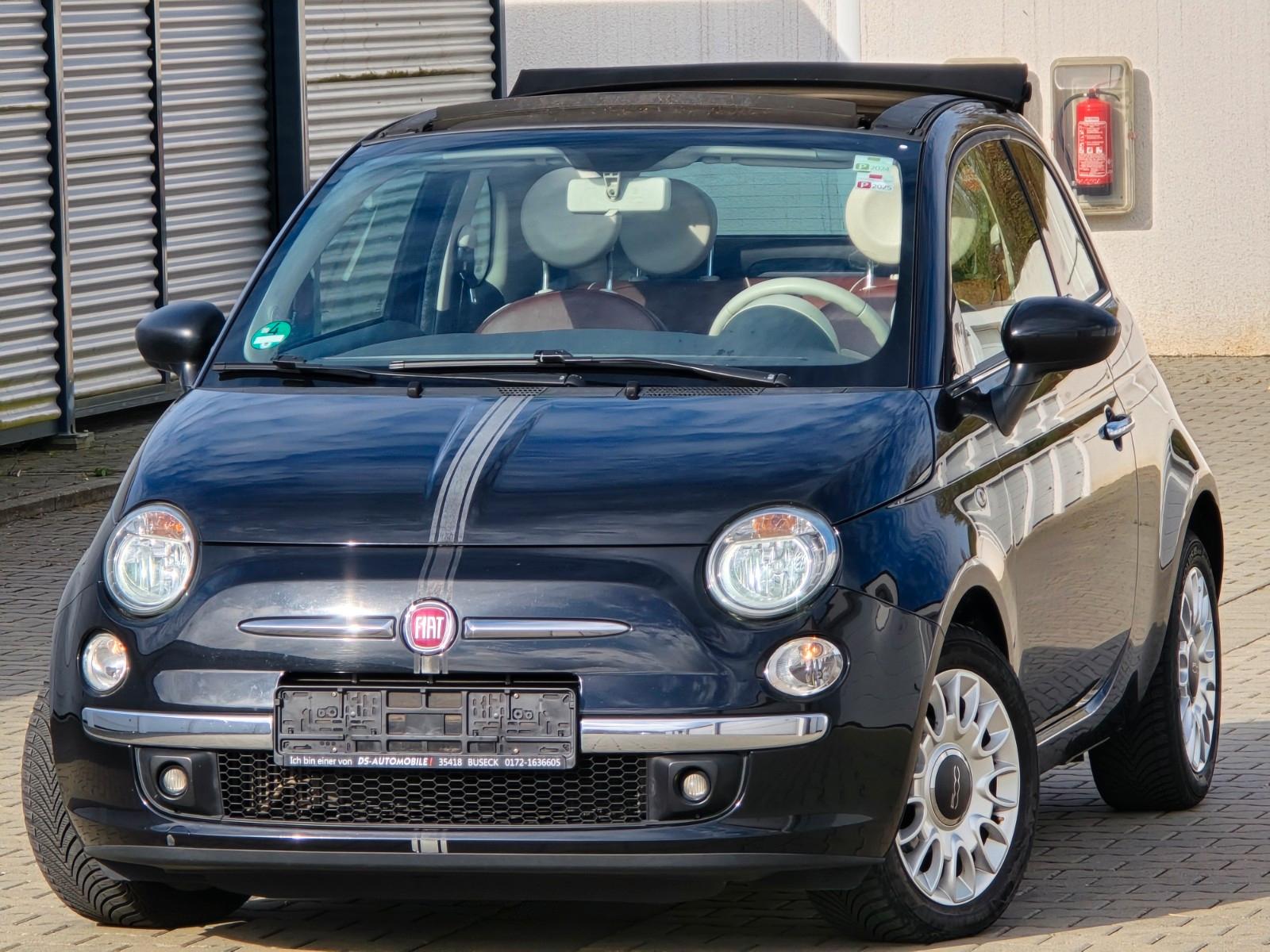 Fiat 500 Lounge,Faltdach,Leder,2.Hd