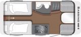 LMC Sassino 460 E Einzelbetten 1360 kg - LMC 460 e
