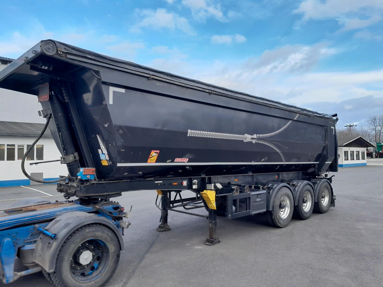 Kempf Aluhalbschalenmulde 3x9t, SKM 35/3 AR, 34 cbm