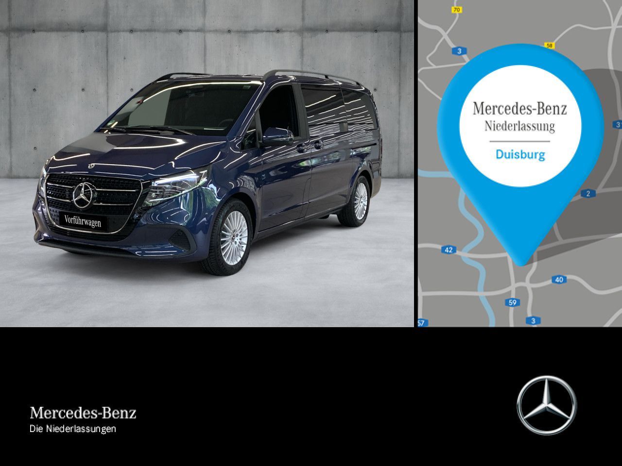 MERCEDES-BENZ V 250 d Lang STYLE+9G+AHK+DIS+e.Türen+Klima