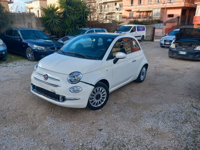 Fiat 500 1.0 benzina ibrida sinistrata