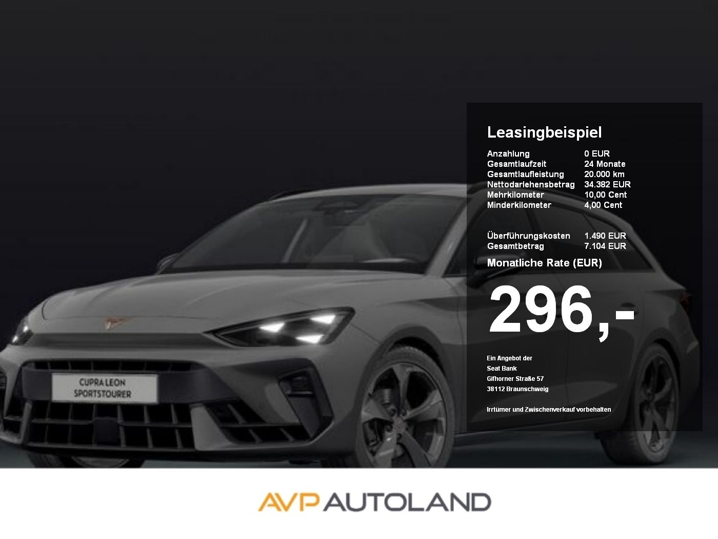 Cupra Leon Sportstourer 1.5 TSI