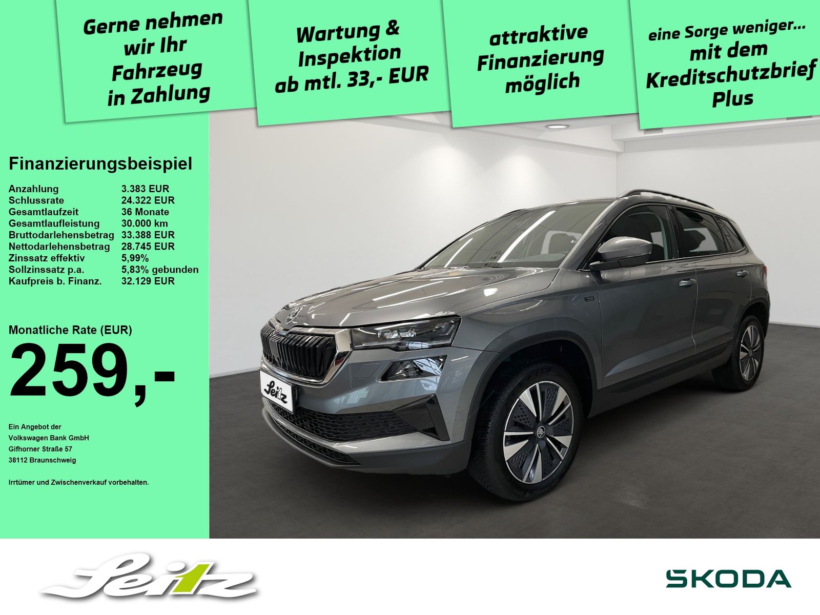 Skoda Karoq 1.5 TSI Tour *AHK*MATRIX*KAMERA*