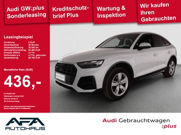 Audi Leasingangebot: Audi Q5 Sportback 45 TFSI Advanced qu. AHK*Matrix*360