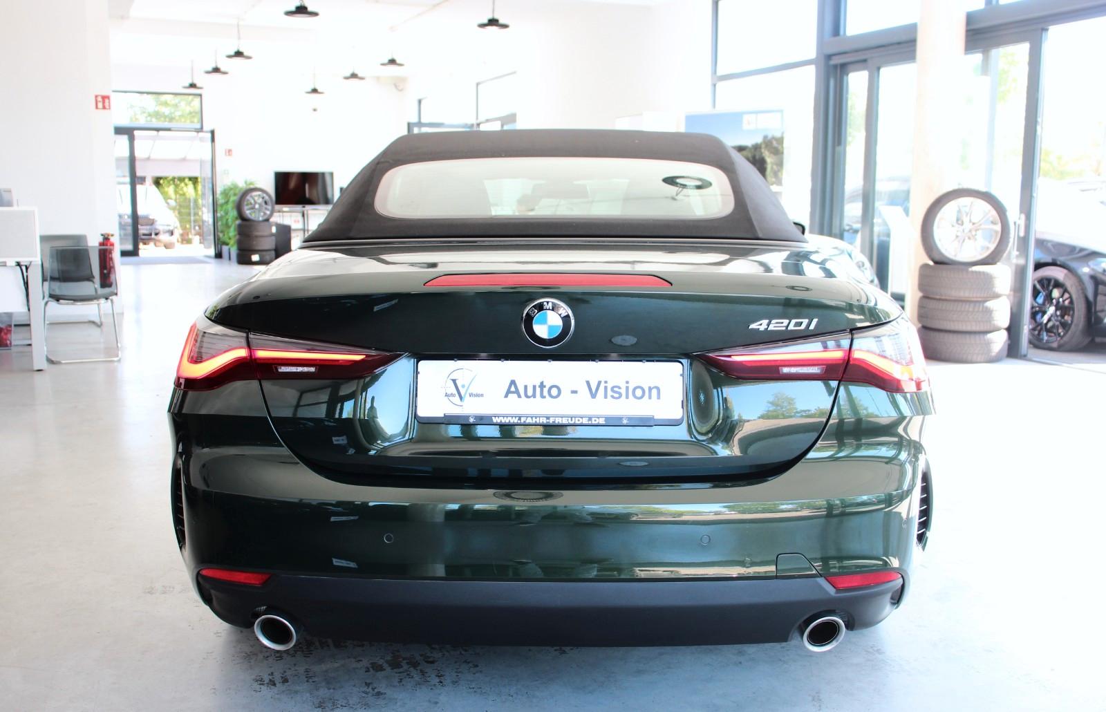 BMW 420 i Cabrio (G23) *LED*LHZ*Sportsitze*HiFi*Leder, миниатюра 5