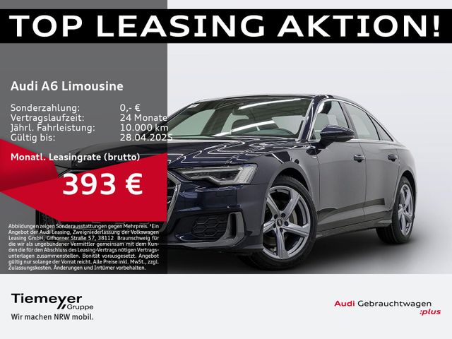 Audi A6 Limousine 45 TFSI Q S LINE LEDER PANO AHK MAT