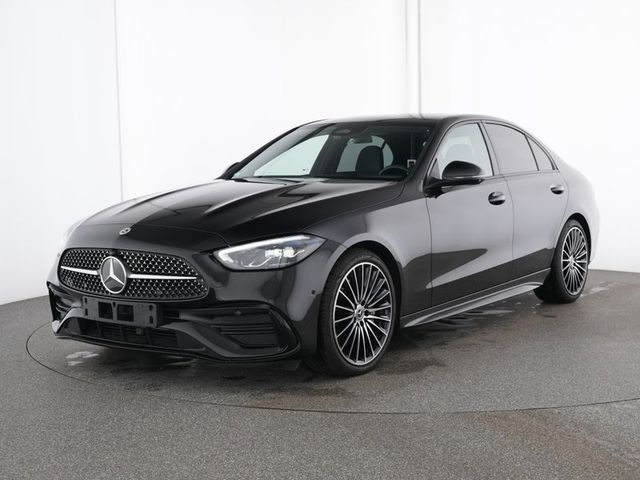 MERCEDES-BENZ C 180 AMG+NIGHT+BURMEST+19''+LENKRADHEIZ+360°