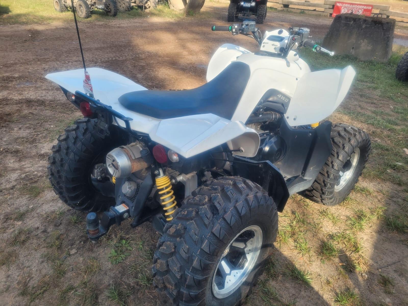 Kymco  2009 — engine 399 cm³, 20 HP (15kW)