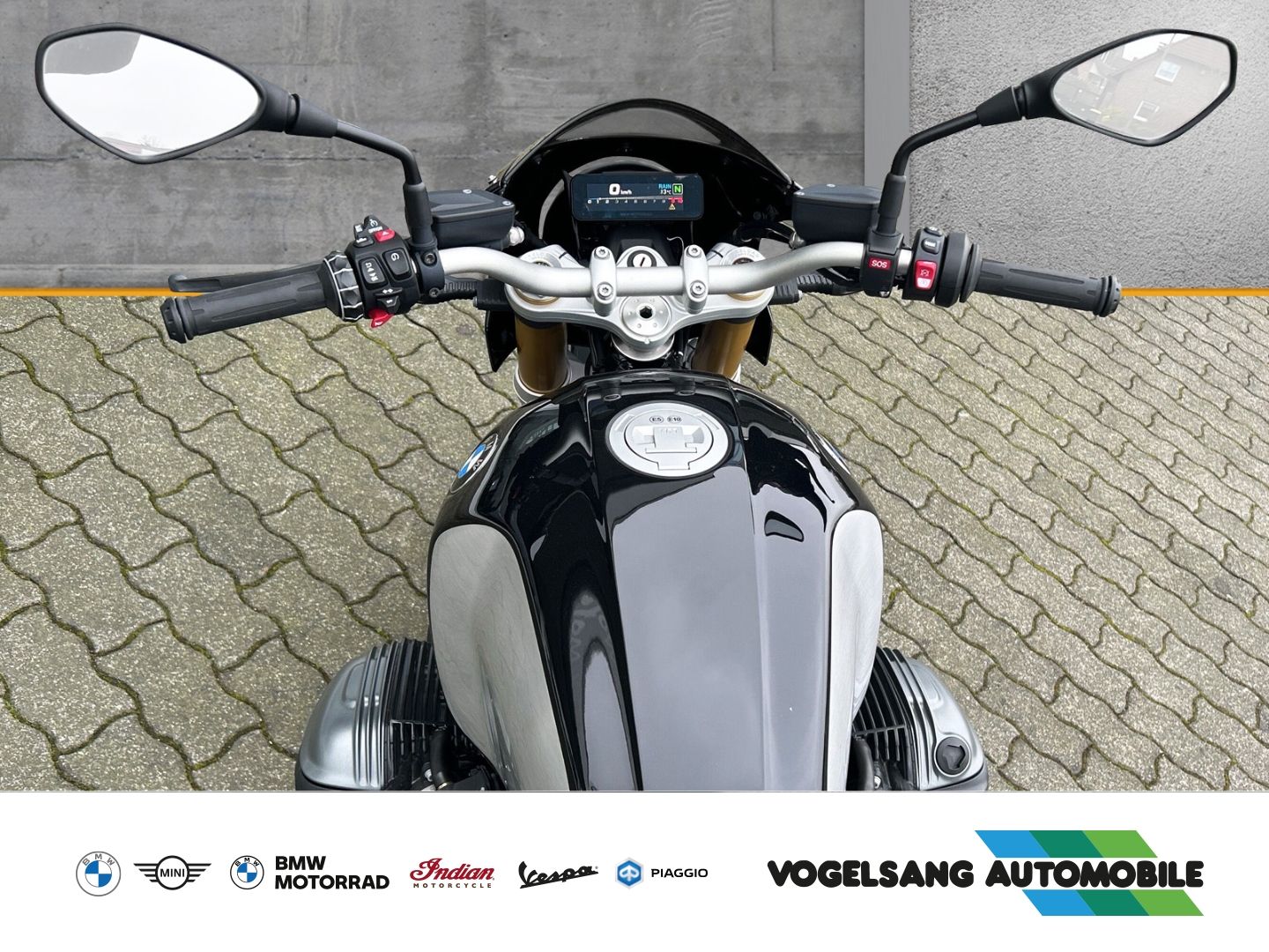 Fahrzeugabbildung BMW R nineT 12 SONDERMODELL BLACK-LINE, Heckumbau, R
