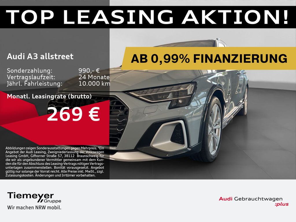 Audi A3 allstreet 40 TFSIe LED KAMERA AHK NAVI+ SPORT