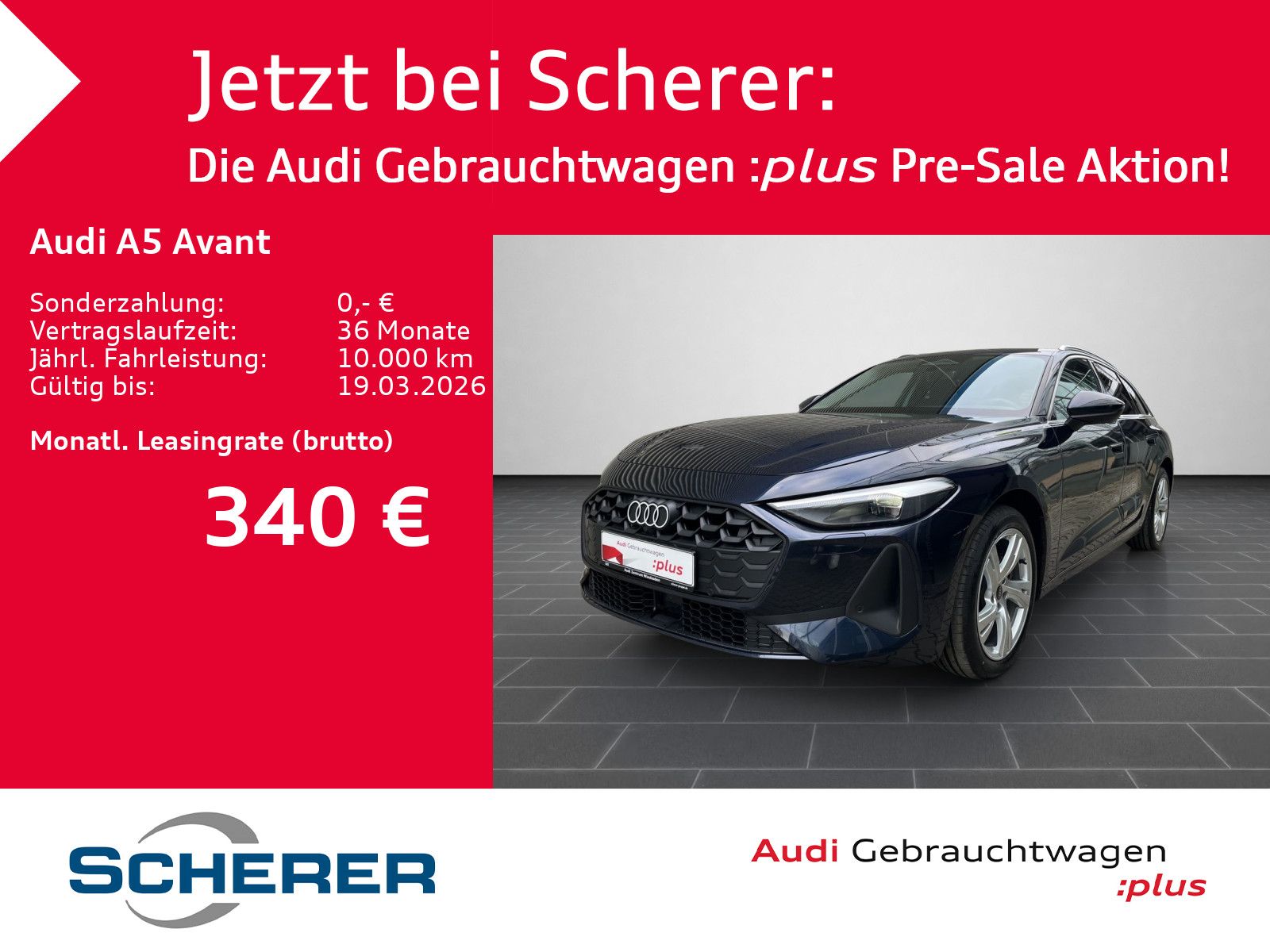 Audi A5 Avant TFSI 110 kW S tronic