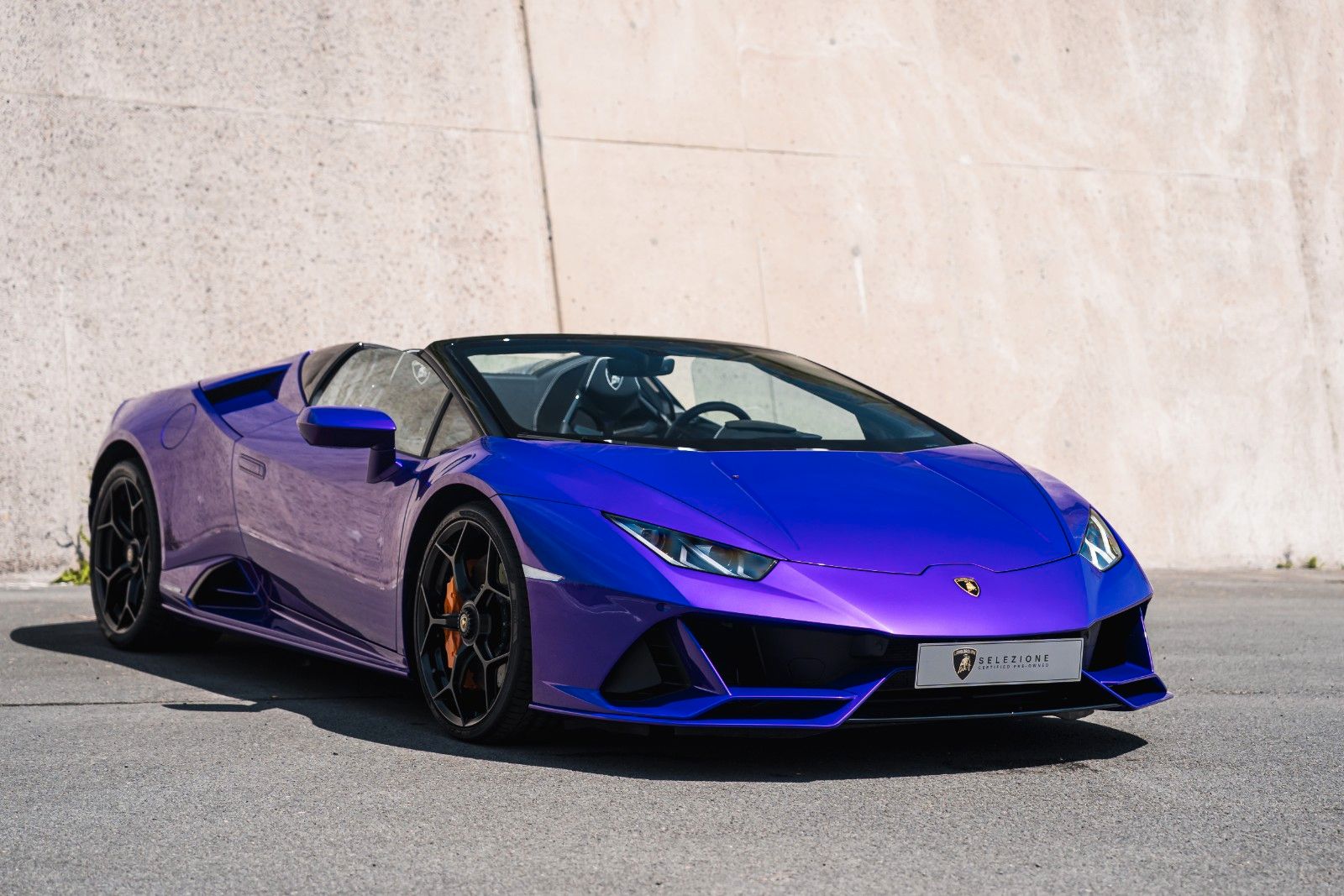 Lamborghini Huracán EVO Spyder Viola Pasifae + PPF imagem 3