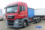 MAN 26.400 TGX LL 6x2, BDF, Liege, AHK, Klima, LBW - MAN Wechselfahrgestell Bdf