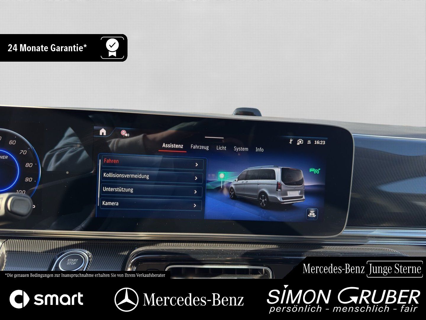 Fahrzeugabbildung Mercedes-Benz EQV 300 lang Leder Pano Burm eTüren 360 7Sitze