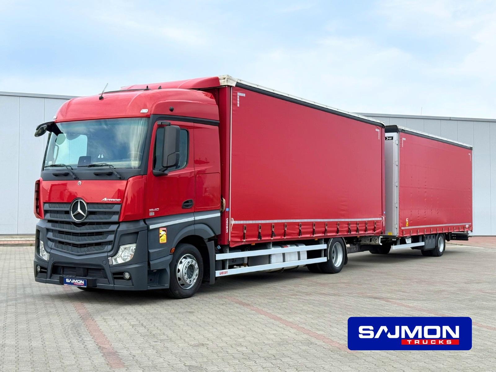 Mercedes-Benz Actros 1840 tandem jumbo 2x7,75