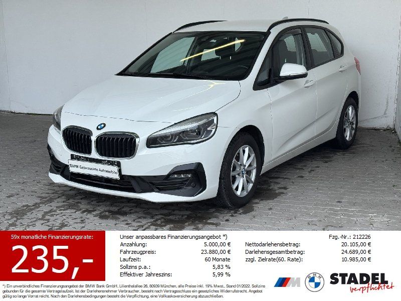 BMW 216d Active Tourer Advantage Navi.LED.ParkAs.DAB
