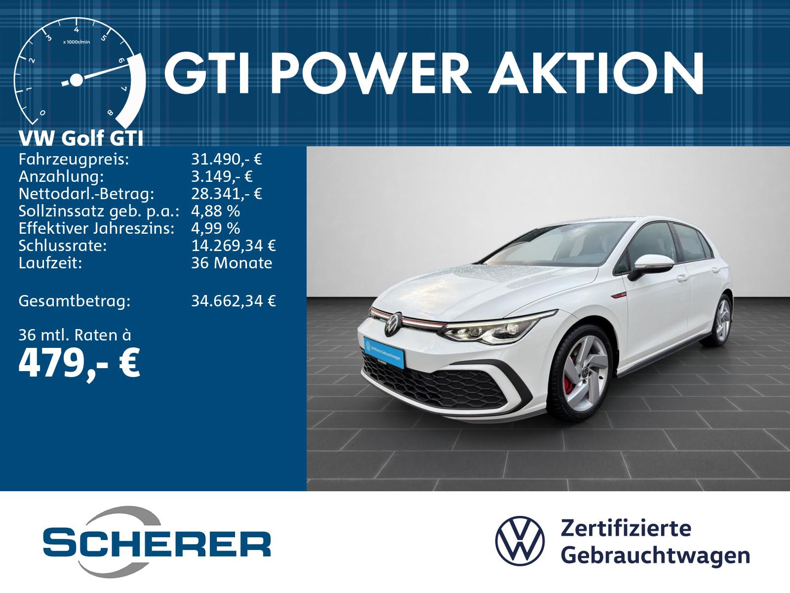 Volkswagen Golf GTI 2.0 TSI LED PDC KLIMA
