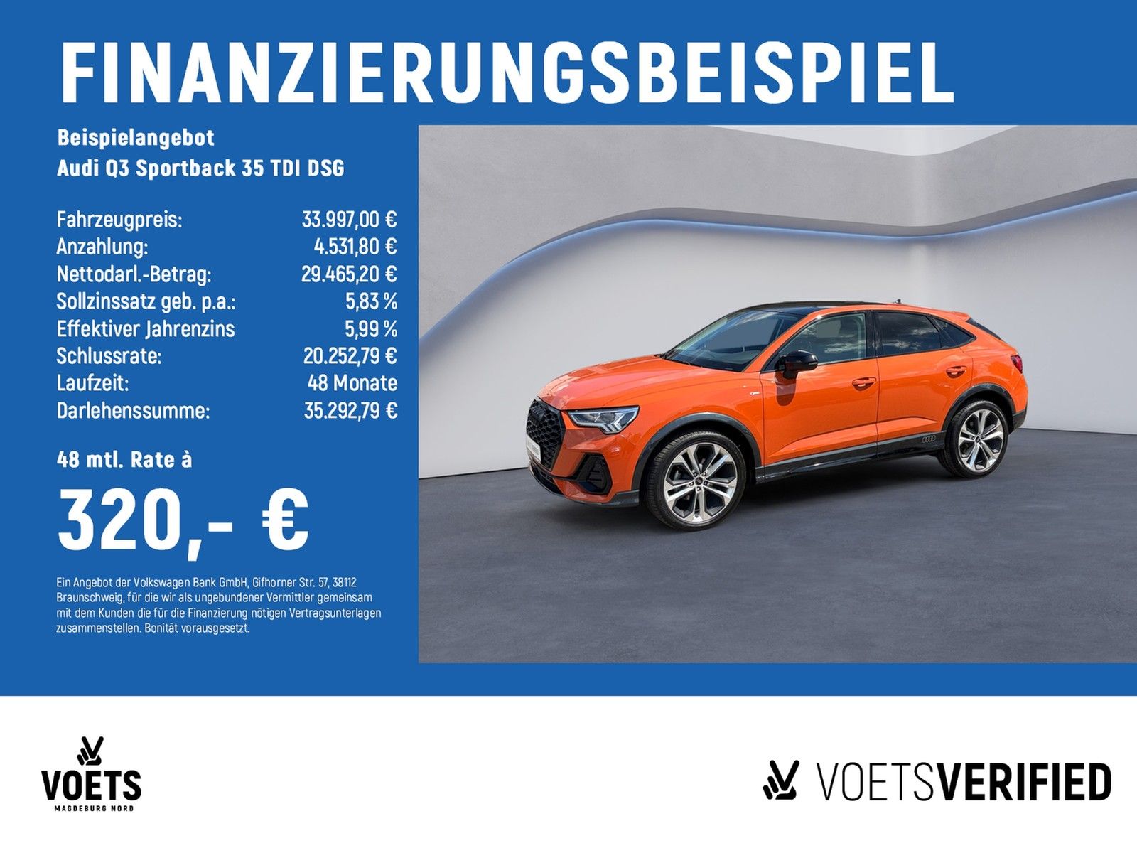 Audi Q3 Sportback 35 TDI DSG S line LED+NAVI+PANO foto 1