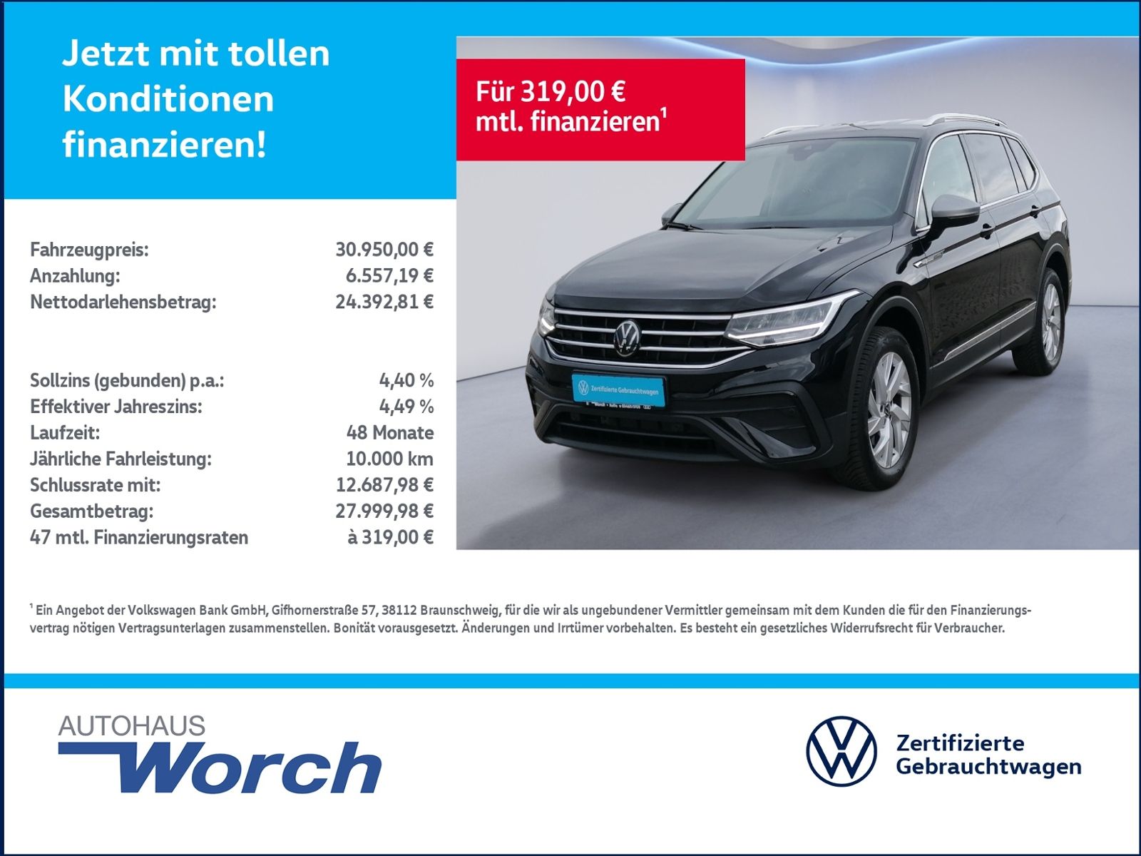 Tiguan Allspace 1.5 TSI DSG Life AHK+7SITZE+NAVI