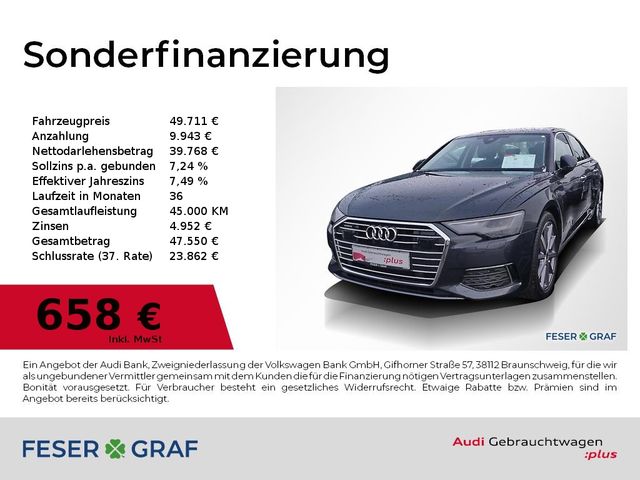 Audi A6 Lim 40TDI qu Leder,HUD,Standhzg,B&O,R-Kamera