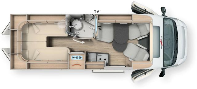 Malibu Carthago VAN 640 LE Automatik +AHK+Solar+TV+Mark