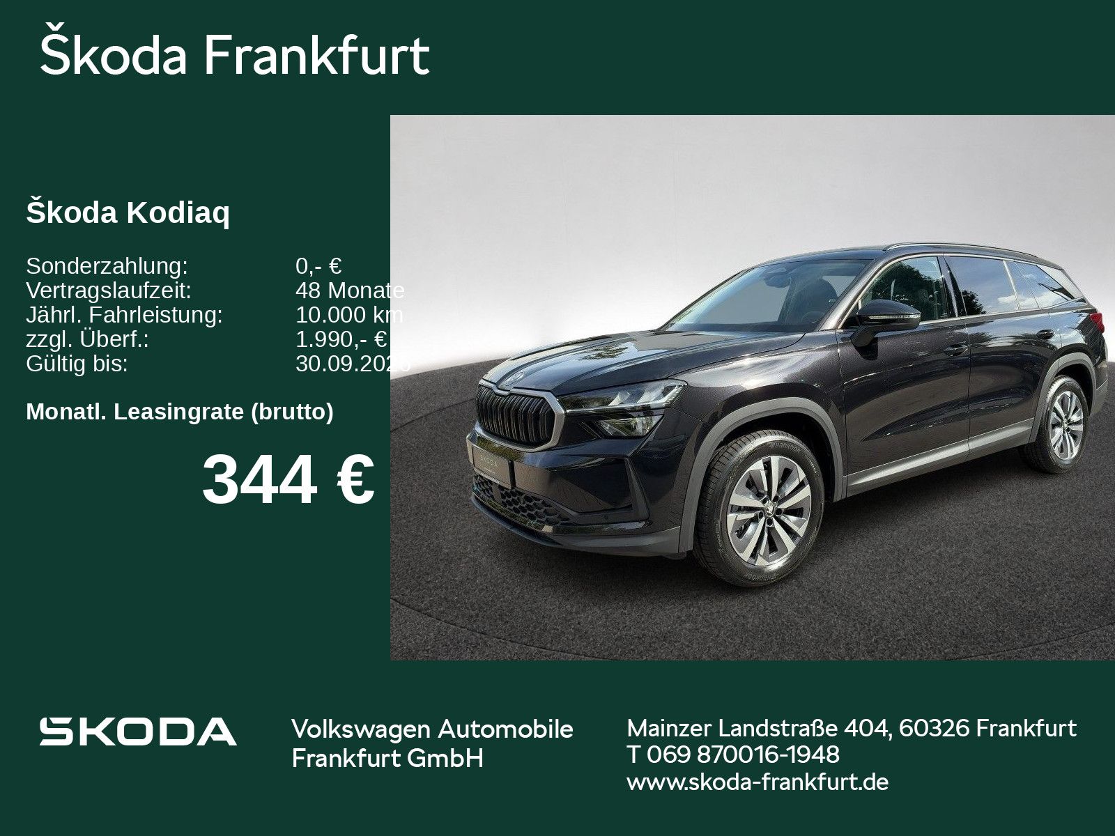 Skoda Kodiaq Selection 1,5 TSI m-HEV DSG AHK/ 7-Sitzer