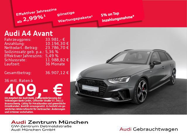 Audi A4 Avant 40 TFSI S tronic S line Competition Na 2023