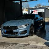 BMW M850i xDrive Coupé - Deutsches Auto - blaue BMW M850