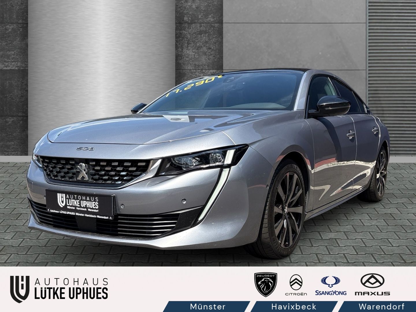 Peugeot 508 GT-Line-Paket HYBRID 225 e-EAT8 El. Pano Nav