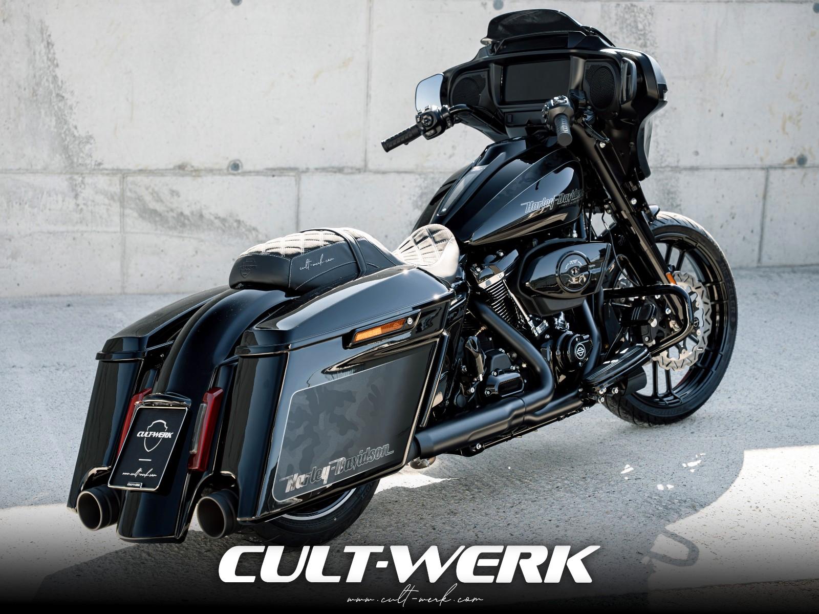 Harley-Davidson STREET GLIDE 25 "FADE CAMOU" LUFT by Cult-Werk