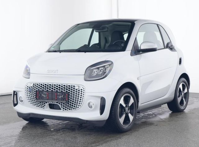 Smart ForTwo EQ coupe passion EXCLUSIVE: WHITEnSILVER!