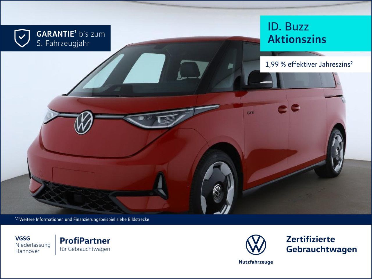 Volkswagen ID. Buzz GTX Lang 4Motion AHK Wärmepumpe Kamera