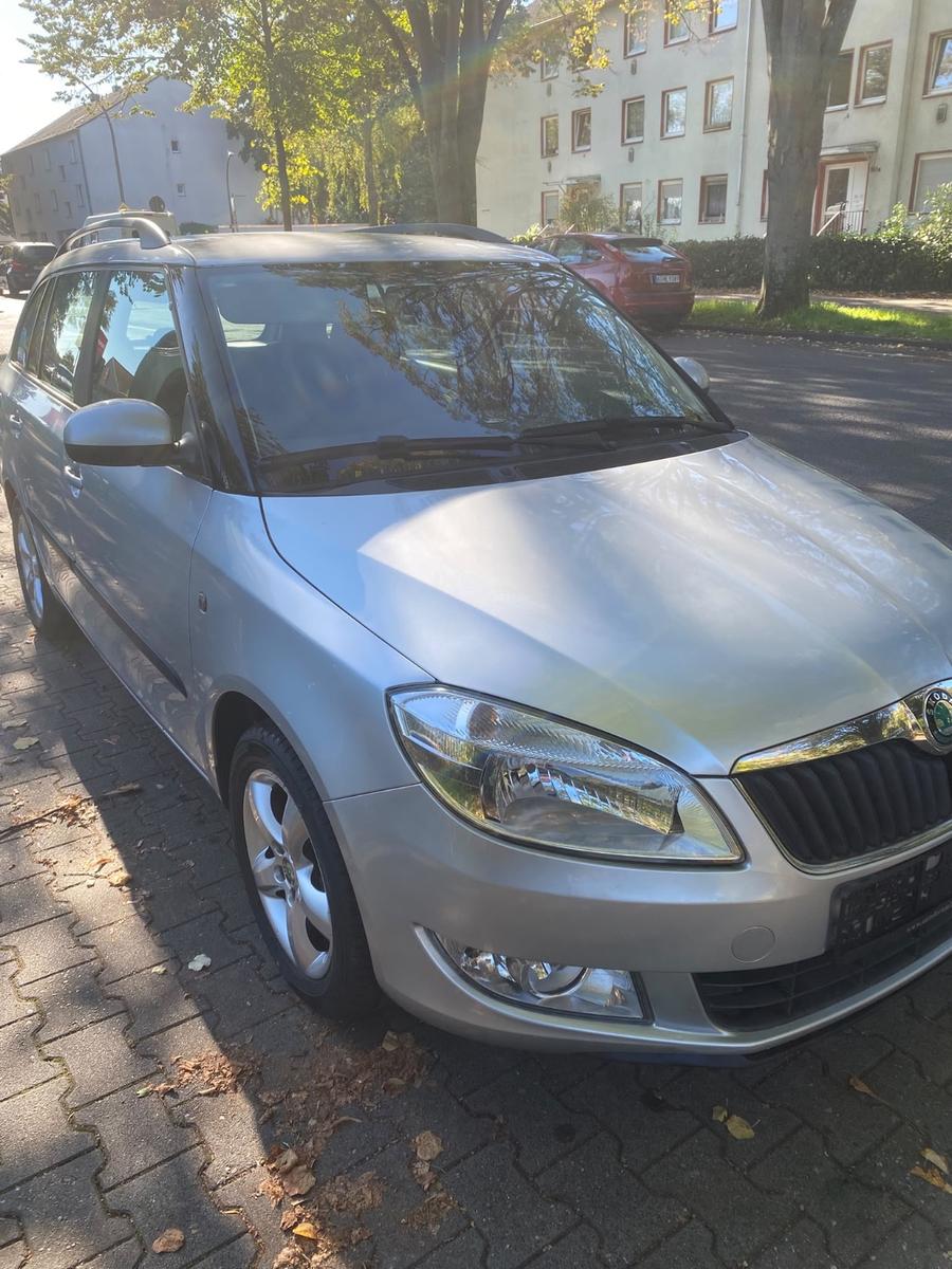 Skoda Fabia 2011 — rear view