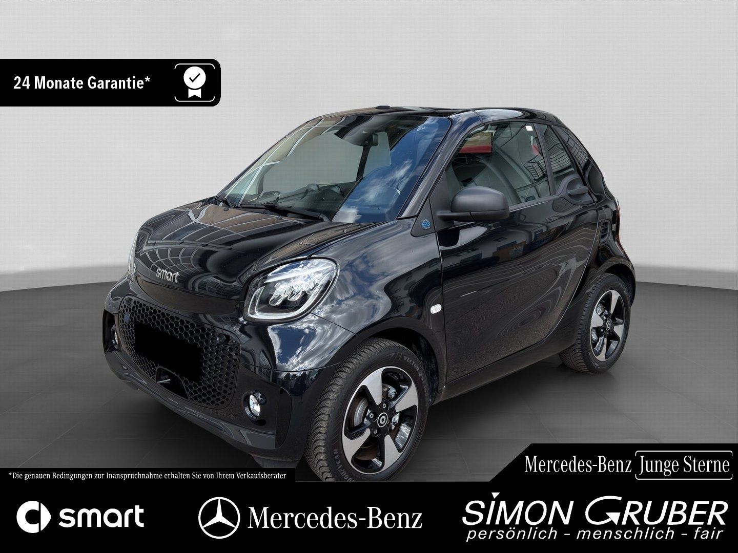 Fahrzeugabbildung Smart fortwo EQ Cabrio Exclusive Winter VollLED Kamera