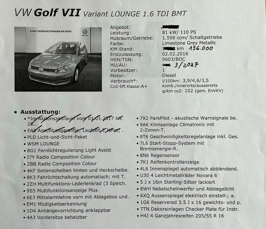 Image of Volkswagen Golf
