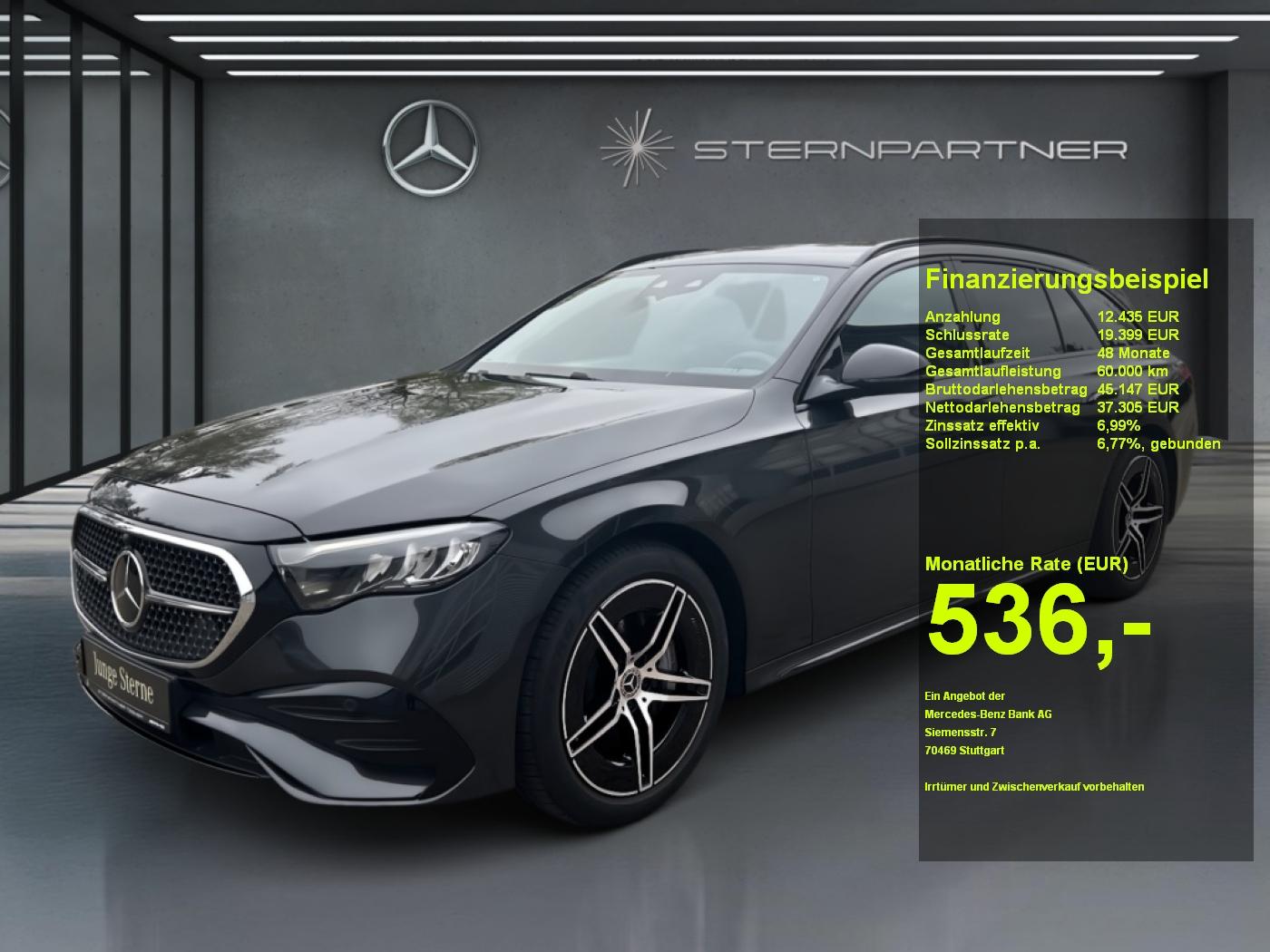 Mercedes-Benz E 200 T AMG+Night+FAP Plus+KeylessGo+AmbientPlus