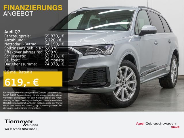 Audi Q7 55 TFSI Q S LINE UPE102 LM20 AHK PANO MEMORY