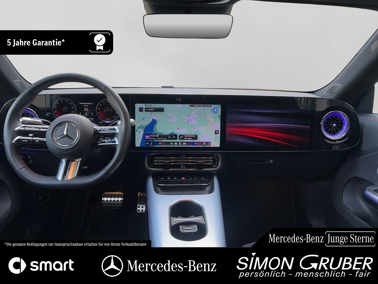 Fahrzeugabbildung Mercedes-Benz CLA 350 4M AMG Line Plus Superscreen MBeam AHK