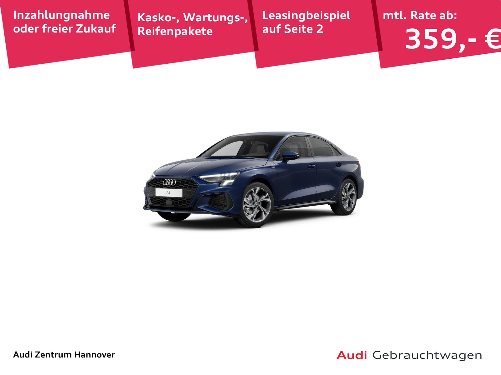 Audi A3 Limousine S line 35 TFSI B&O Kamera Navi LED
