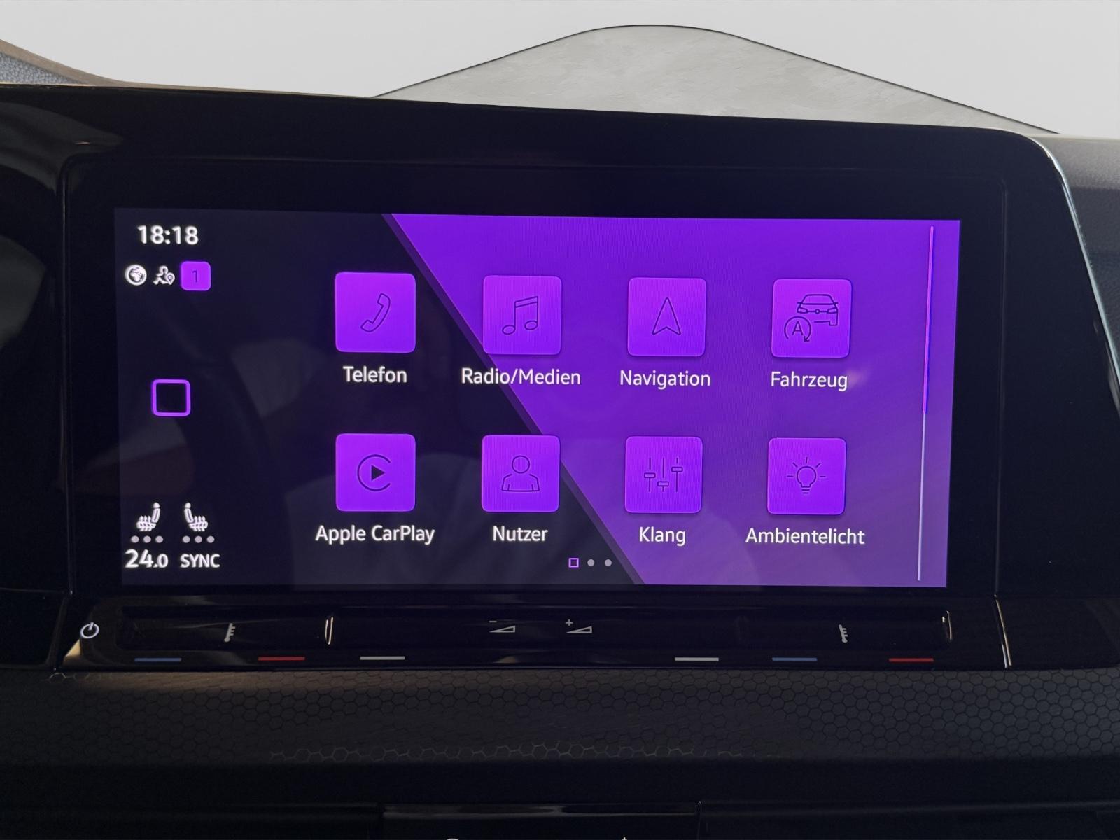 Volkswagen Golf VIII GTI STANDHZG-HUD-MATRIX-BLACK-ACC-RFK, миниатюра 19