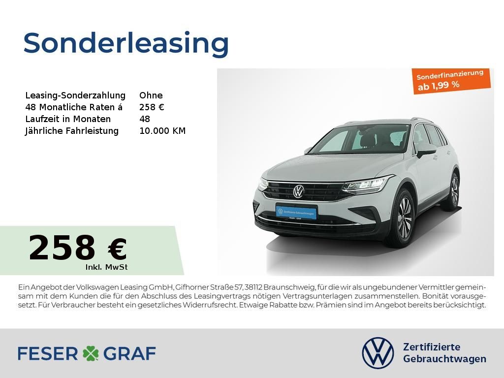 Tiguan MOVE 1.5 TSI DSG Navi Kamera LED SiHZ 17"