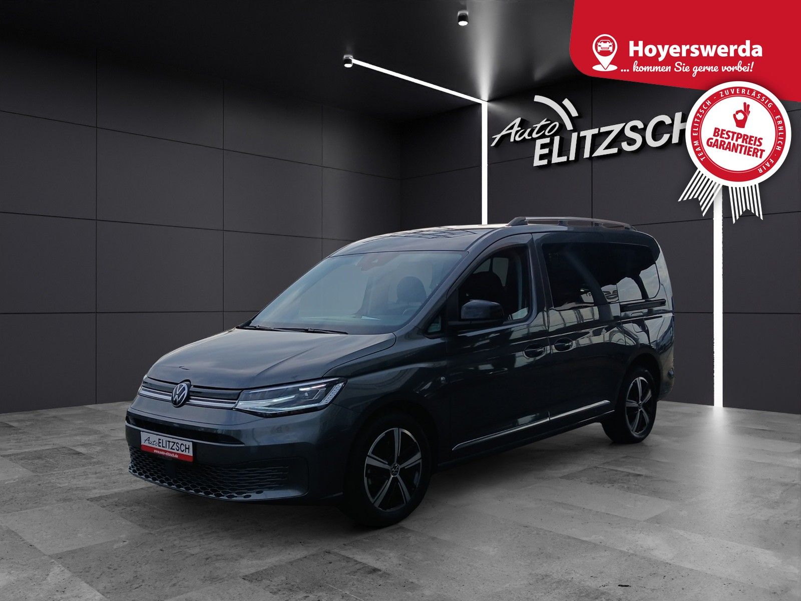 Fahrzeugabbildung Volkswagen Caddy TDI Style Maxi DSG LED AHK Navi ACC RFK SH