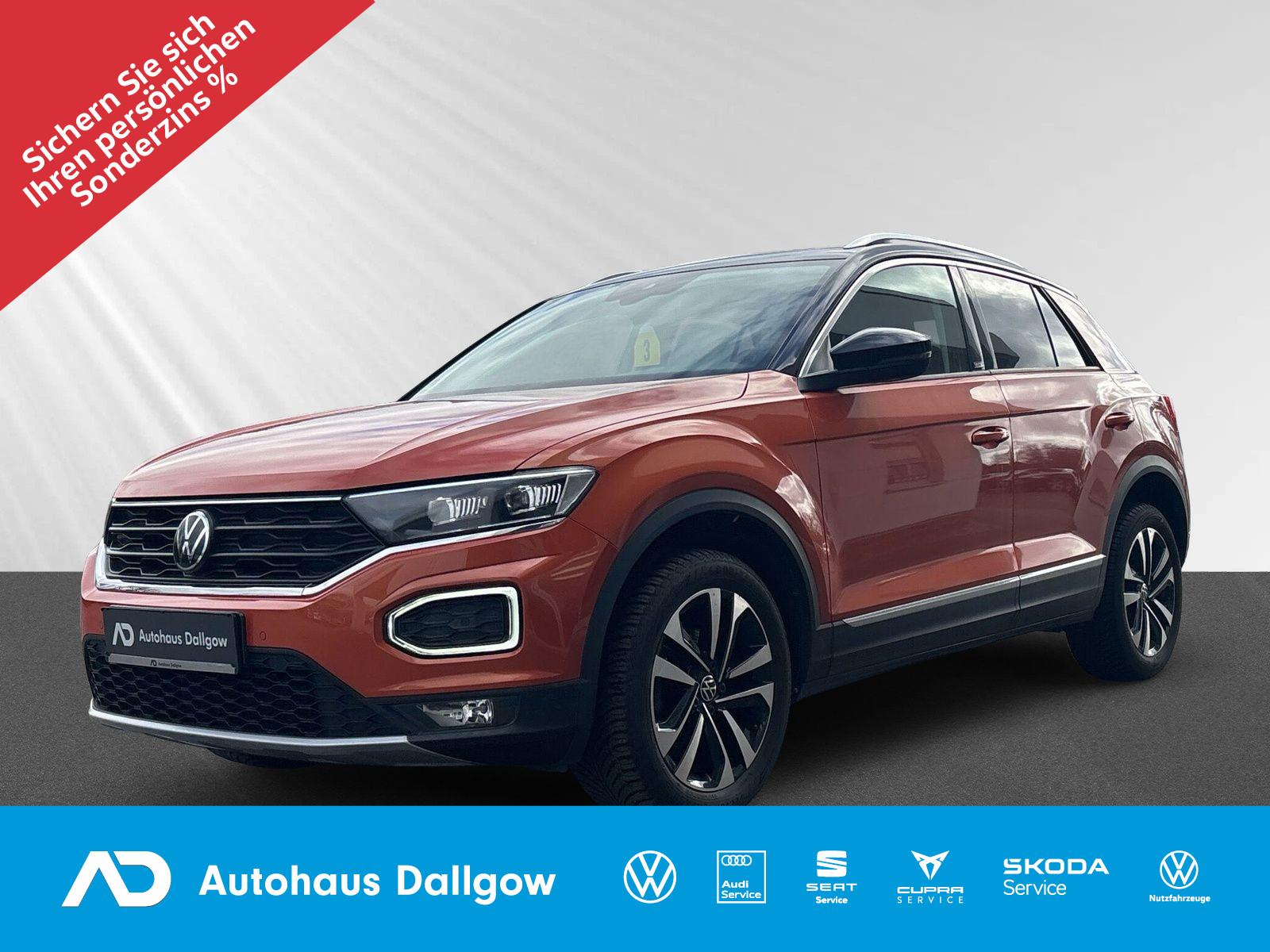 Volkswagen T-ROC United 110PS Klima LED LM Regen+Lichtsenso