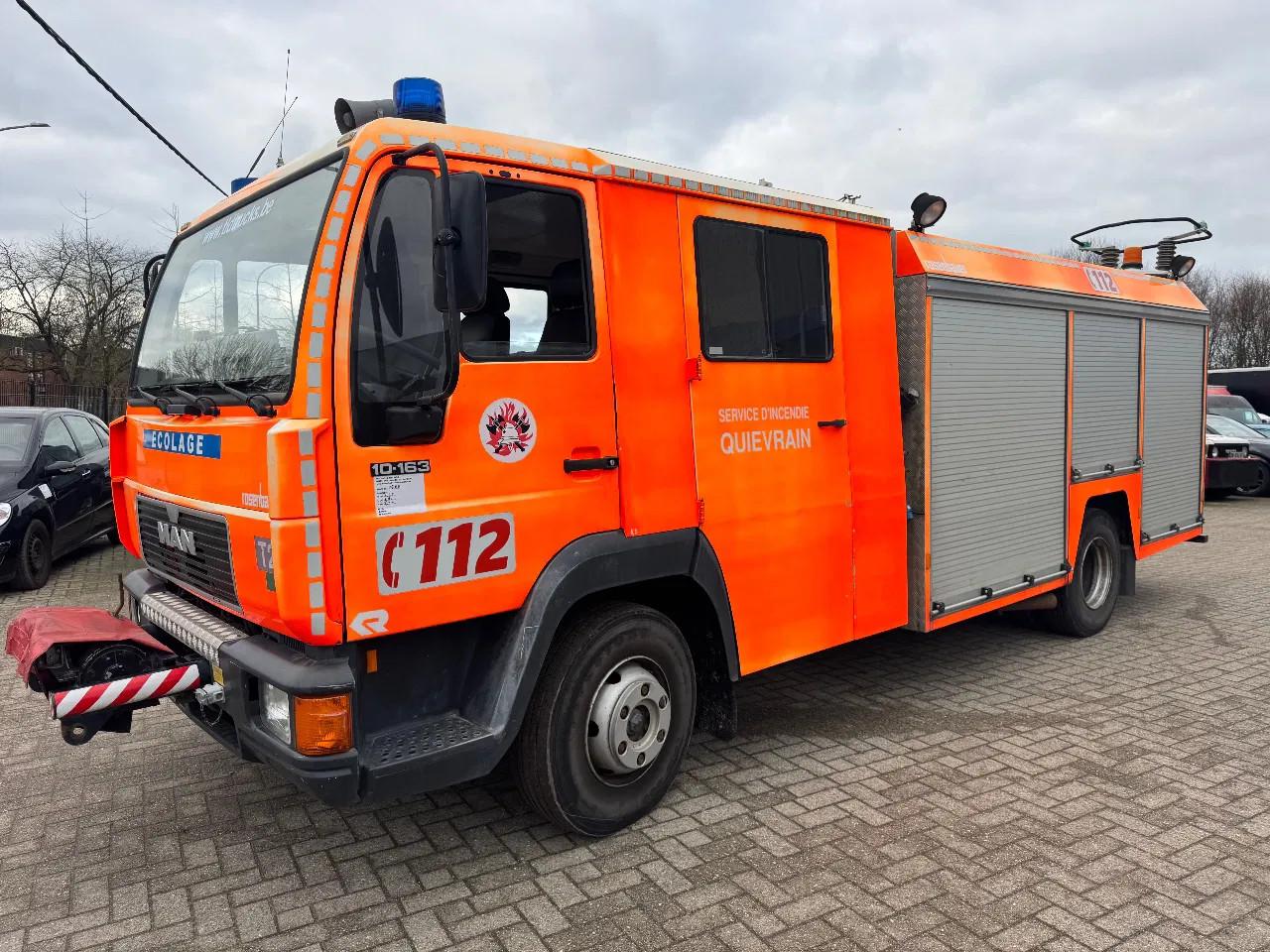MAN 10.163 **FIRETRUCK-POMPIER+WINCH**