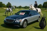 Maybach Purer Luxus Fahrgenuss in Blau und Silber - Maybach
